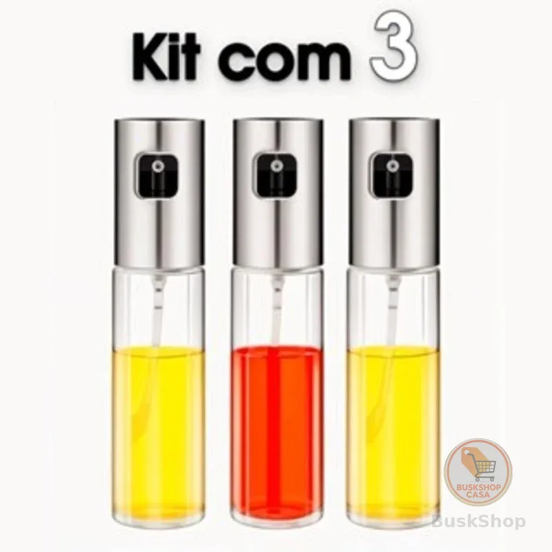 1/2/3 Peças Borrifador Azeite Pulverizador Premium Culinário Adequado Para Cozinhas 100ml Promoção
