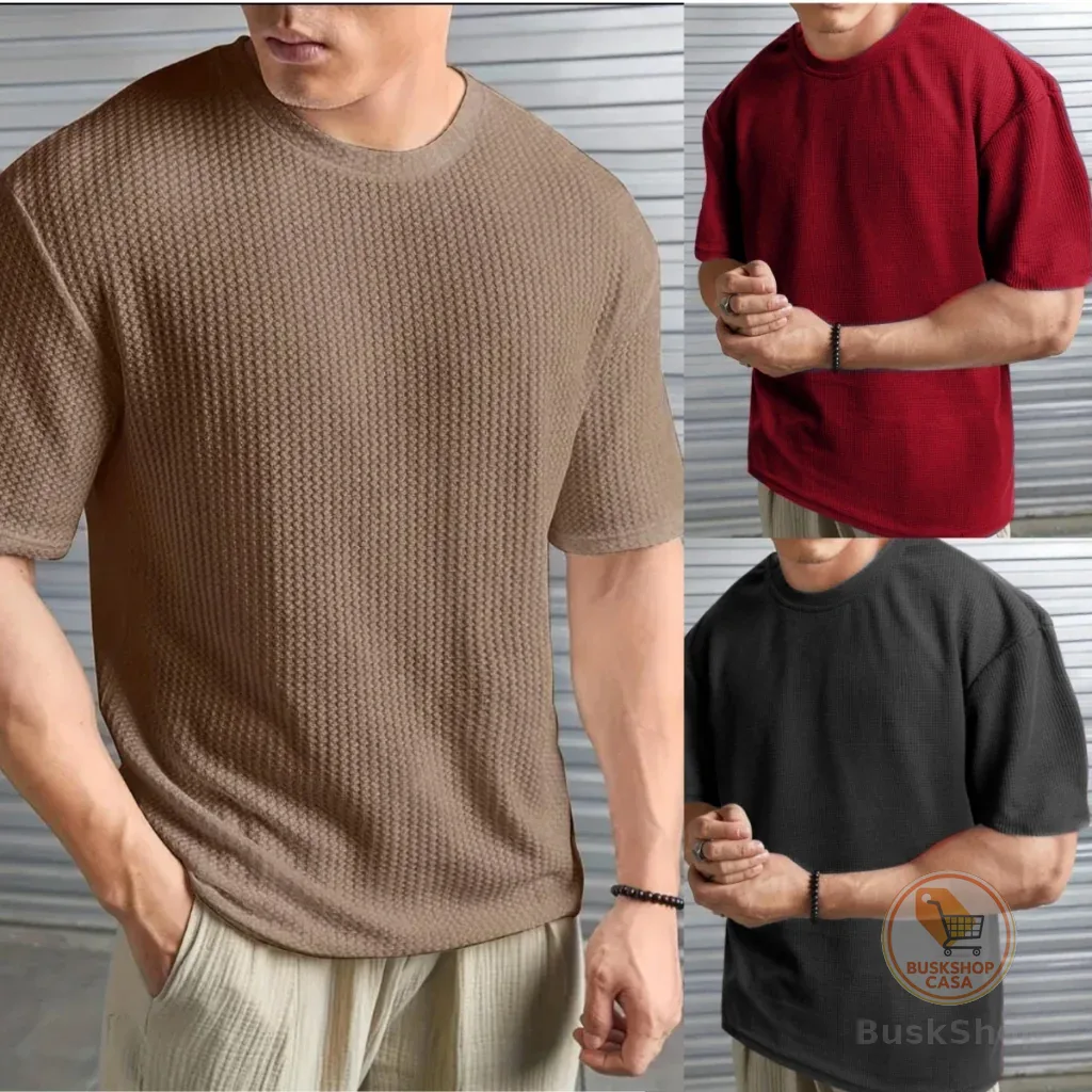 Kit 3 Camiseta Oversized Masculina