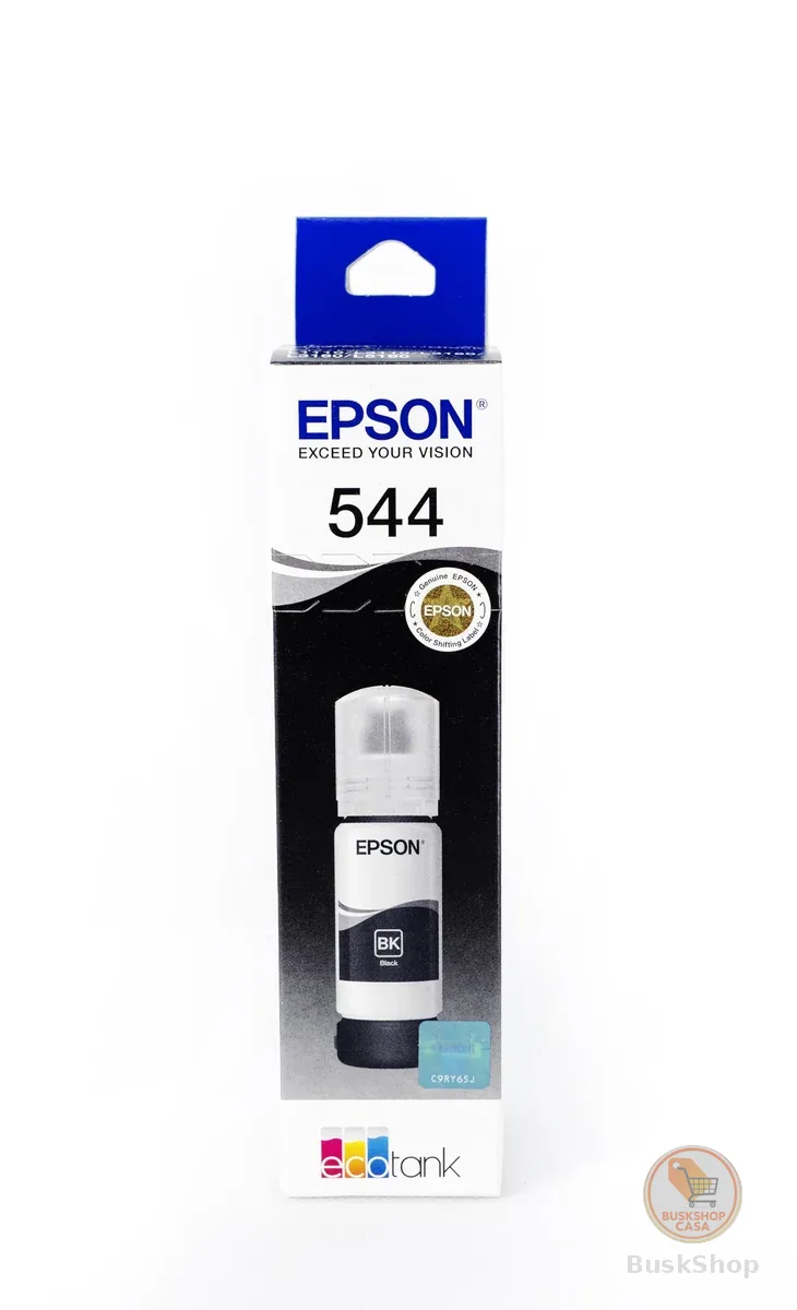 Garrafa De Tinta Original Epson Ecotank T544 Preto - T544122