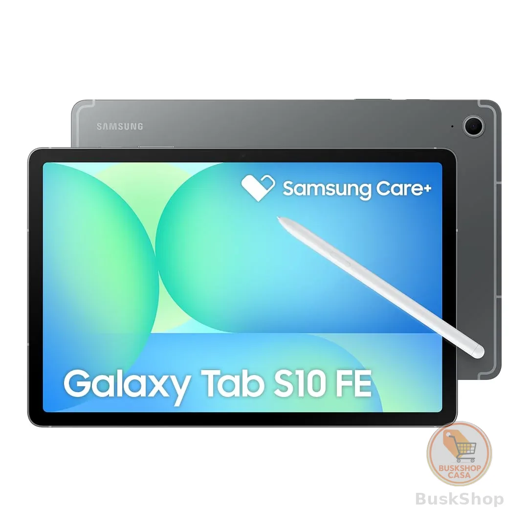 Tablet Samsung Galaxy Tab S10 FE, Cinza, 128GB, 8GB RAM, Tela Imersiva de 10.9" 90Hz, Camera Traseira de 13MP, Câmera Frontal de 12MP Ultra Wide, Wifi 6, IP68, Android 15
