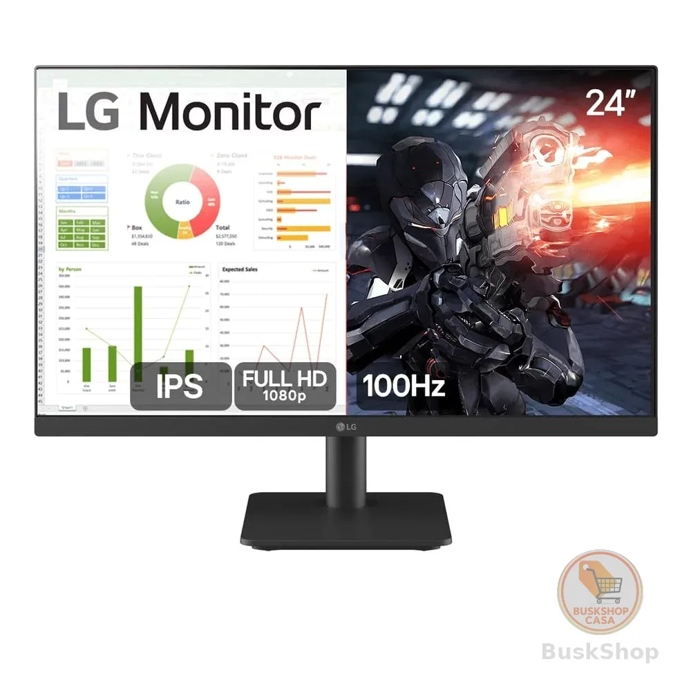 Monitor PC Gamer LG 24MS500 24” IPS 100Hz Full HD HDMI 2x