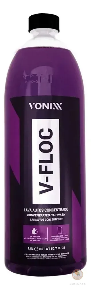 Lava-auto Super Concentrado V-floc 1,5l Vonixx
