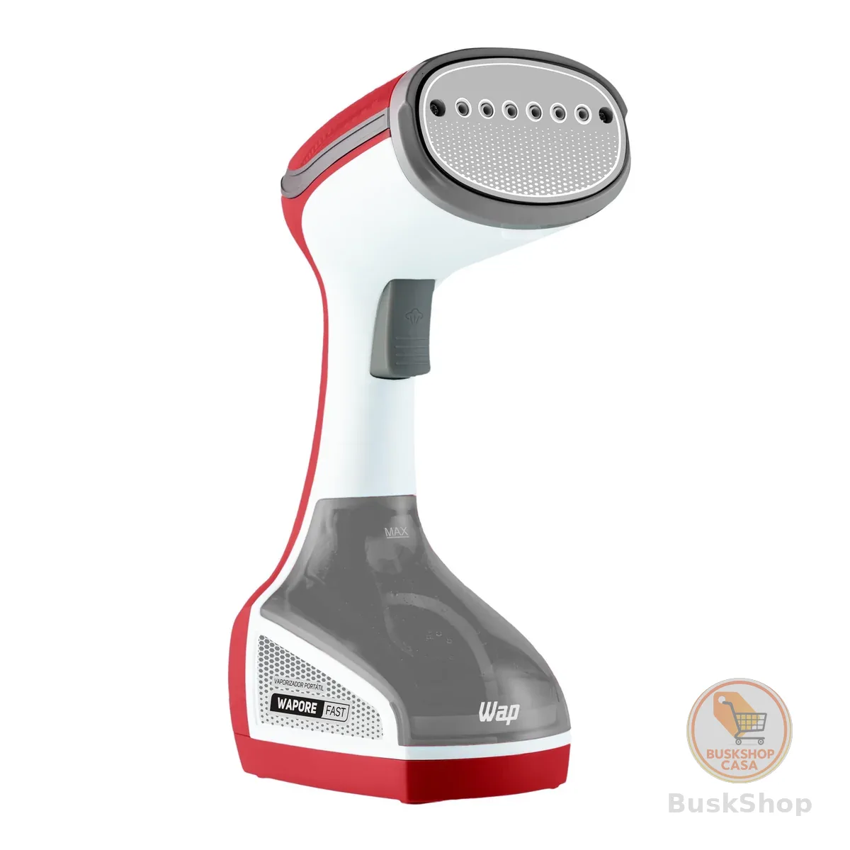 WAP Vaporizador de Roupas e Tecidos WAPORE FAST 1250 com Escova, Capacidade de 200ml, Vapor Quente 160°C, 1250W, 127V