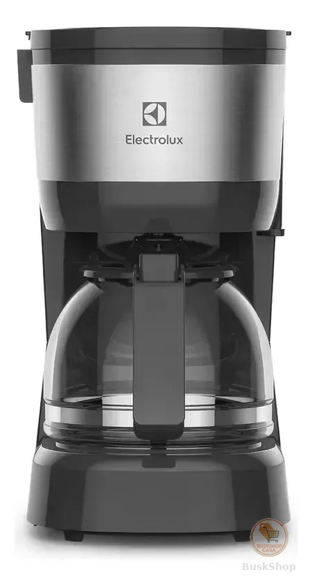 Cafeteira elétrica Electrolux inox filtro permanente removivel corta pingos capacidade 600ml 15 xicaras função manter aquecido sistema ECM10