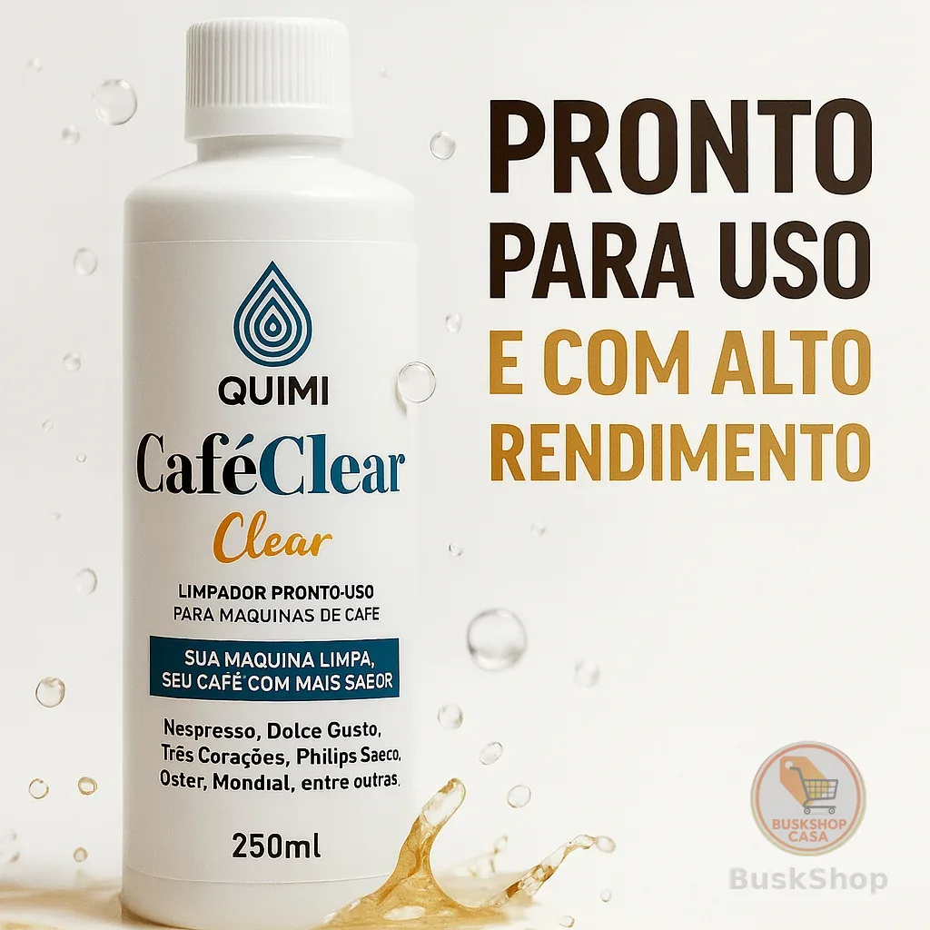 Descalcificante P/ Máquina de Café Pronto pra uso - Philips Saeco e outras 250ml