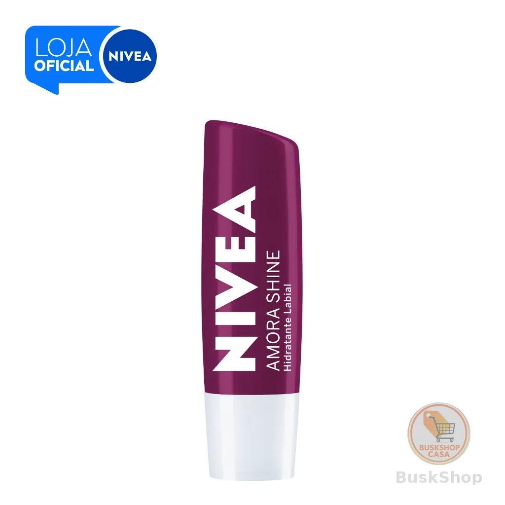 NIVEA Hidratante Labial Amora Shine 4,8g