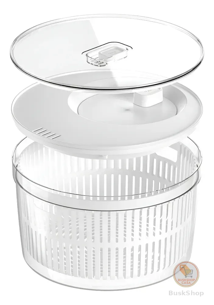 Conjunto Secador e Organizador de Salada OU Clear Fresh 5.5L