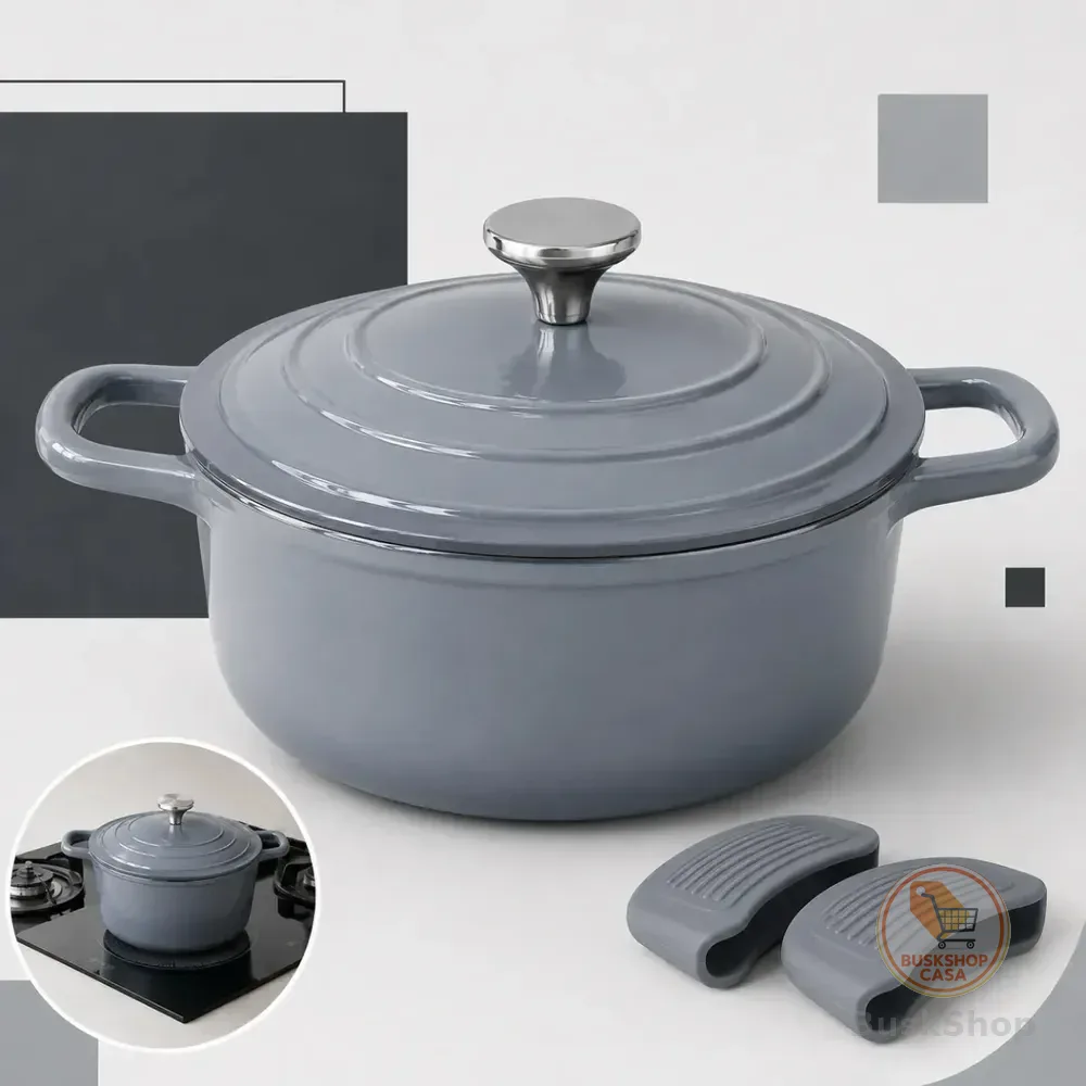 Caçarola Nhame Gourmet Redonda de Cerâmica com 20 cm e Antiaderente