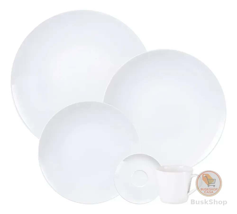 Aparelho De Jantar Tramontina Leonora Em Porcelana 20 Peças