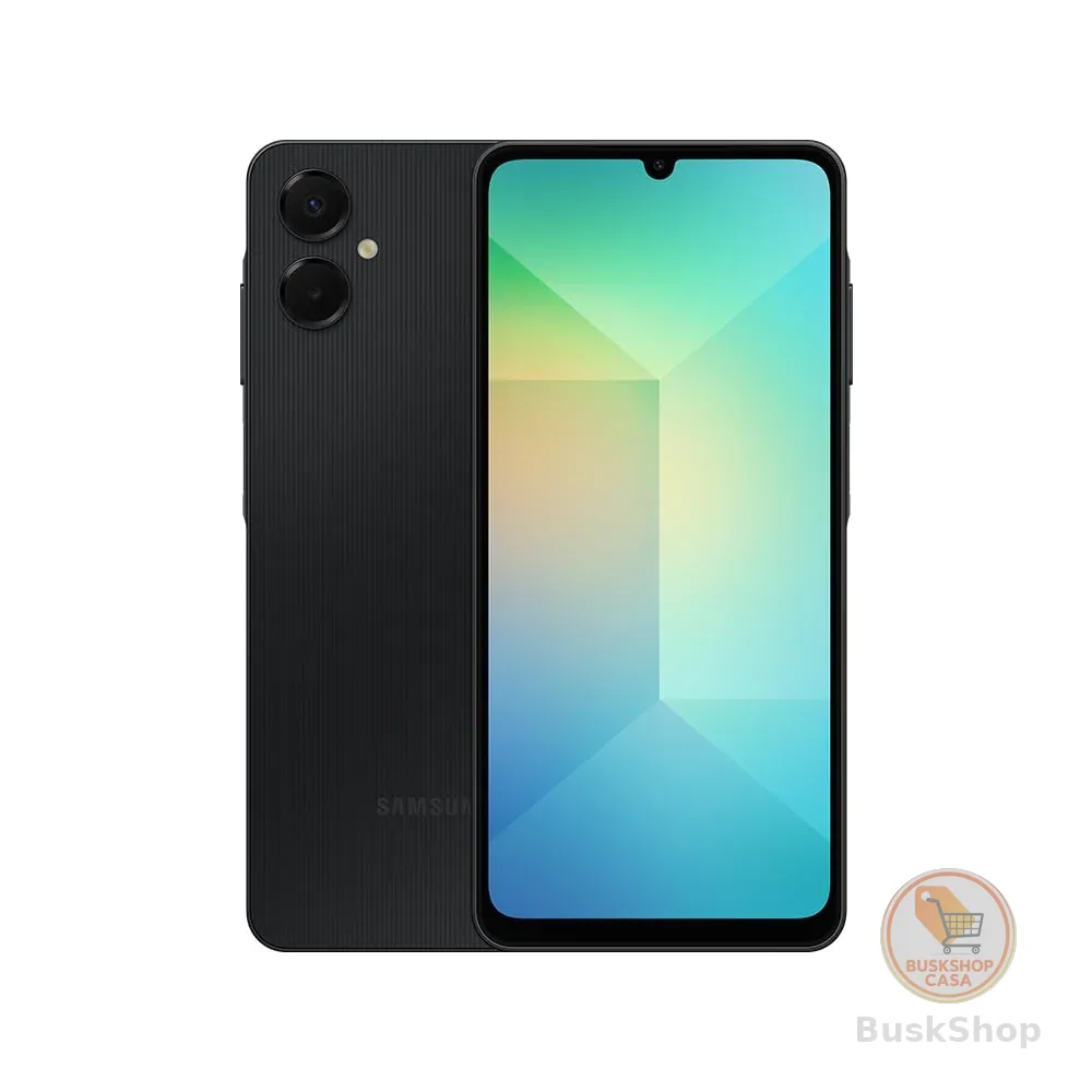 Celular Samsung Galaxy A06 5G 128GB, 4GB, IP54, Tela 6.7" - Preto