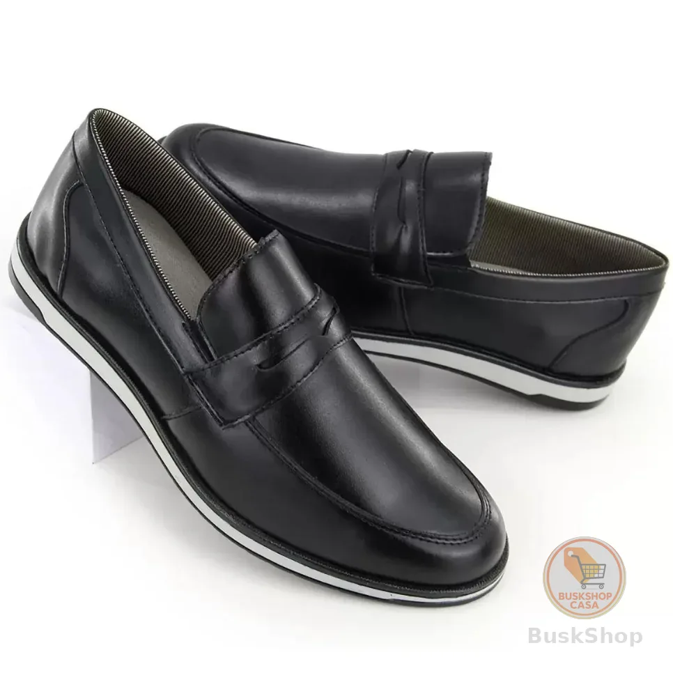 Sapato Social Casual Masculino Oxford Confortável Lançamento Nova Tendência