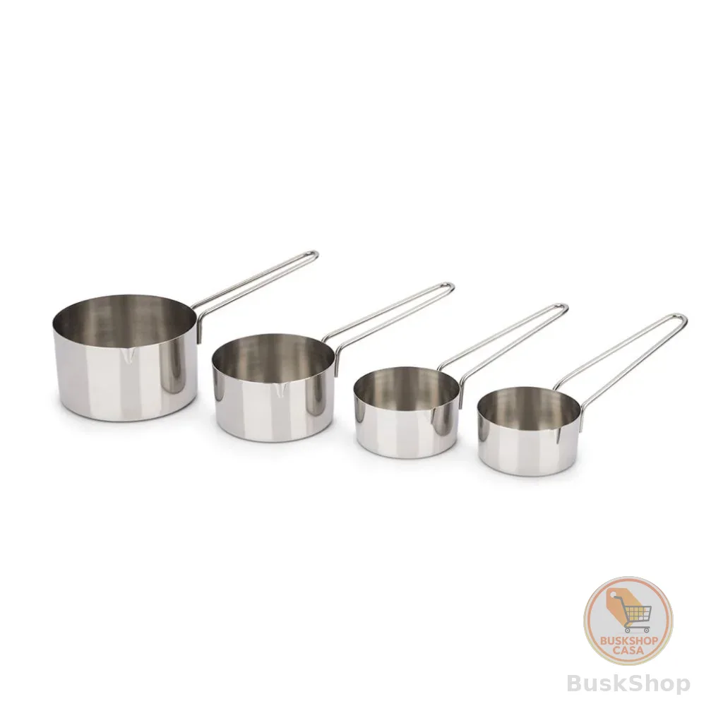Conjunto de Medidores Brinox Top Pratic 4 peças Aço Inox