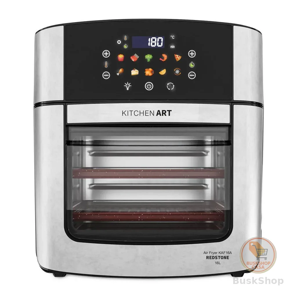 Air Fryer Kitchen Art 16L 4 em 1 com Espeto Rotisserie KAF16A