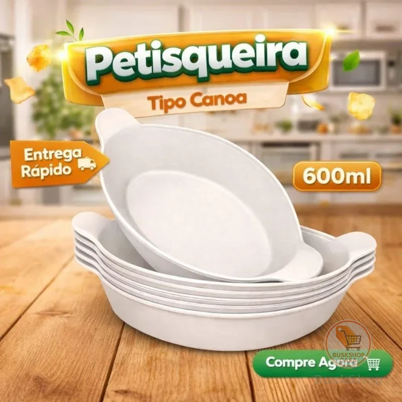 Kit 10 petisqueira barquinha canoa petiscos churrasco festa frios para servir amendoim caldo branca