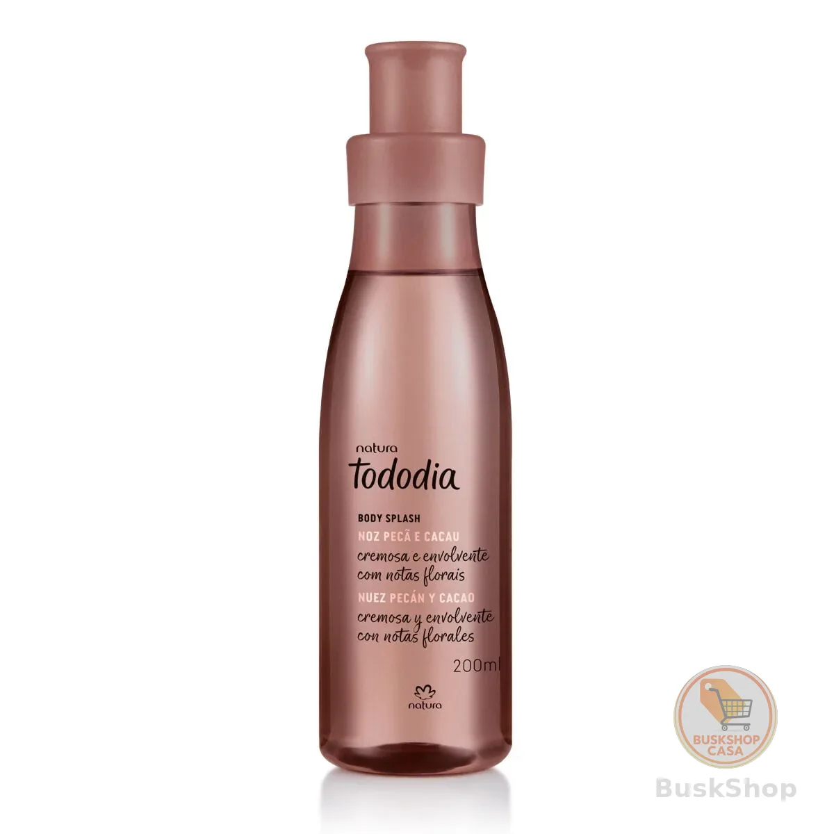 Body Splash Tododia Noz Pecã e Cacau 200 ml