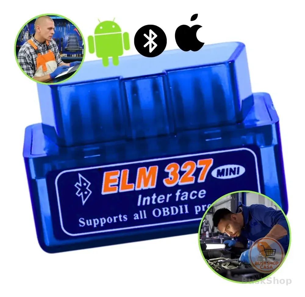 Scanner Automotivo Bluetooth Obd2 Eml 327 Android Ios Obdii