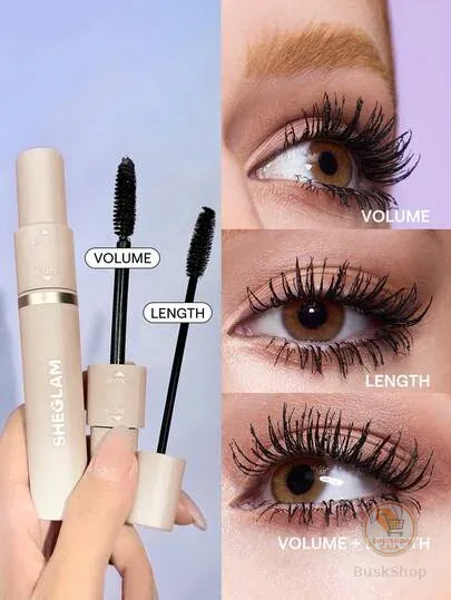 SHEGLAM Lash Besties MáScara 2 Em 1 RíMel Marca De Beleza CosméTicos Maquiagem Para Mulheres E Meninas
