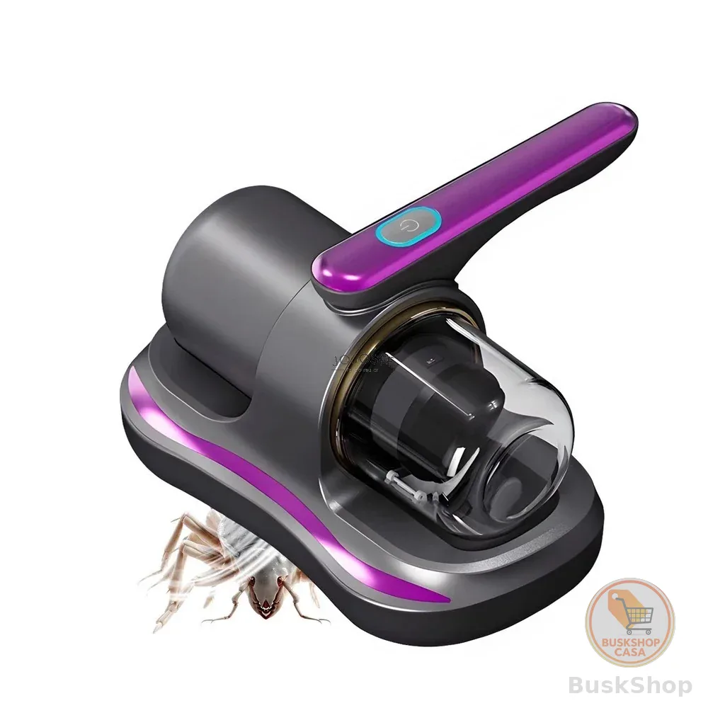 Aspirador Removedor de Ácaros Colchão Sofá Elétrico Esterilizador UV 5V 100W Potência Portátil