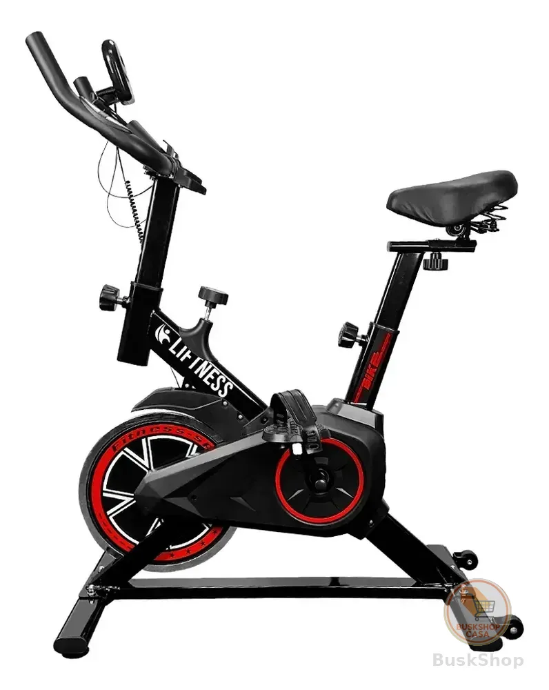 Liftness Bicicleta Ergométrica Spinning Profissional 120kg Silenciosa