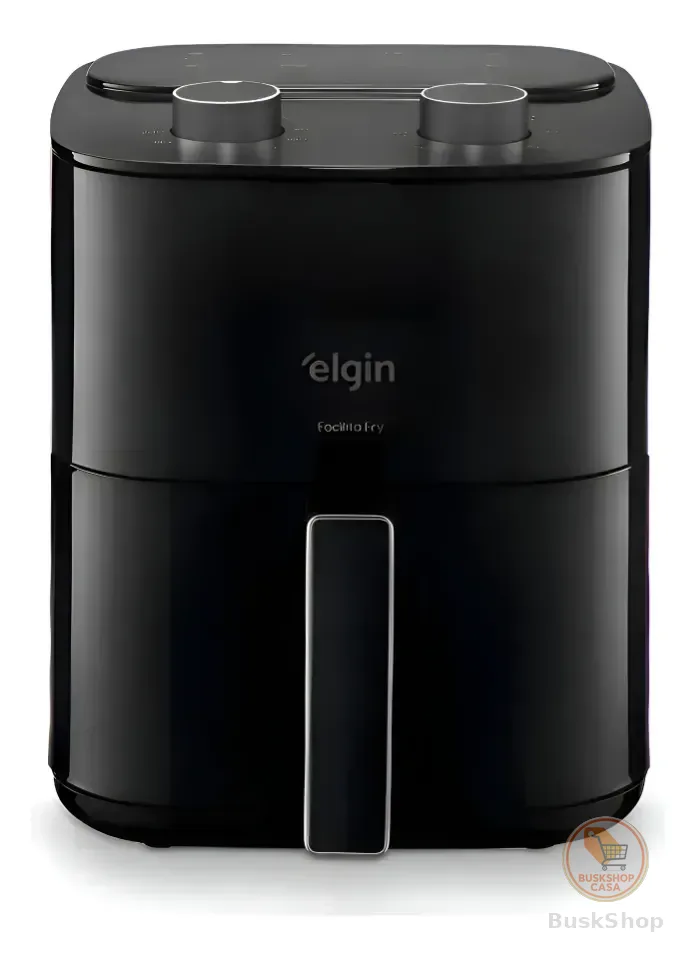 Fritadeira Air Fryer Elgin Facilita Fry 3,5l Potência 1400w Cor Preto