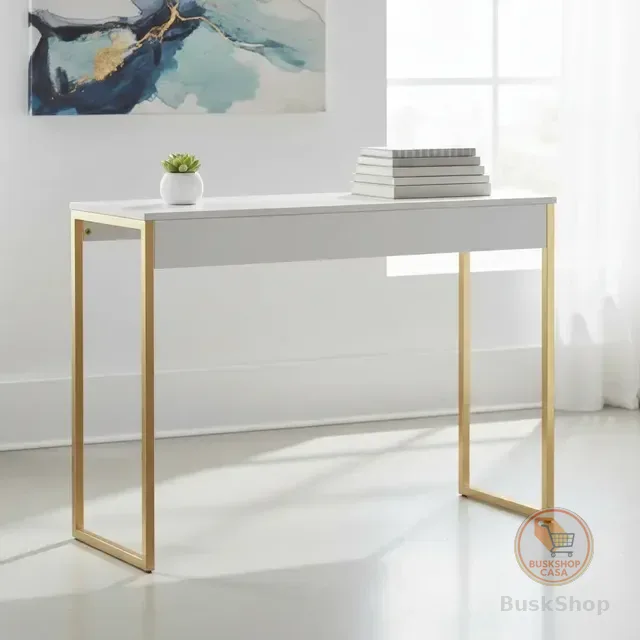 Mesa Home Office Escrivaninha Industrial para Quarto e Notebook