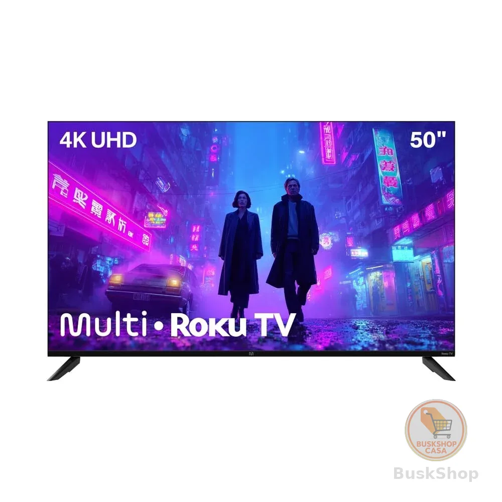 Smart TV 50" Roku Multi 4K Compatível com Alexa e Google Home