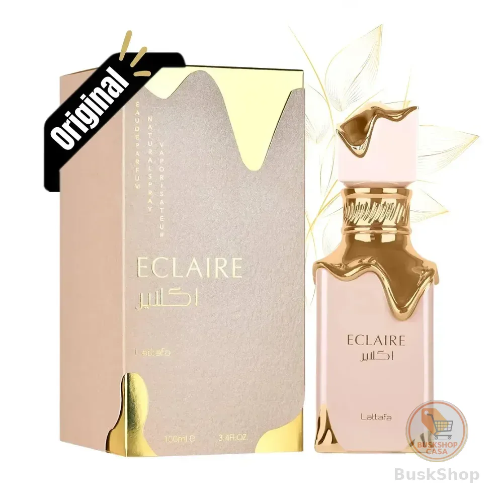 Perfume Árabe Eclaire Eau De Parfum Lattafa 100ml Feminino 100% Original Com Nf