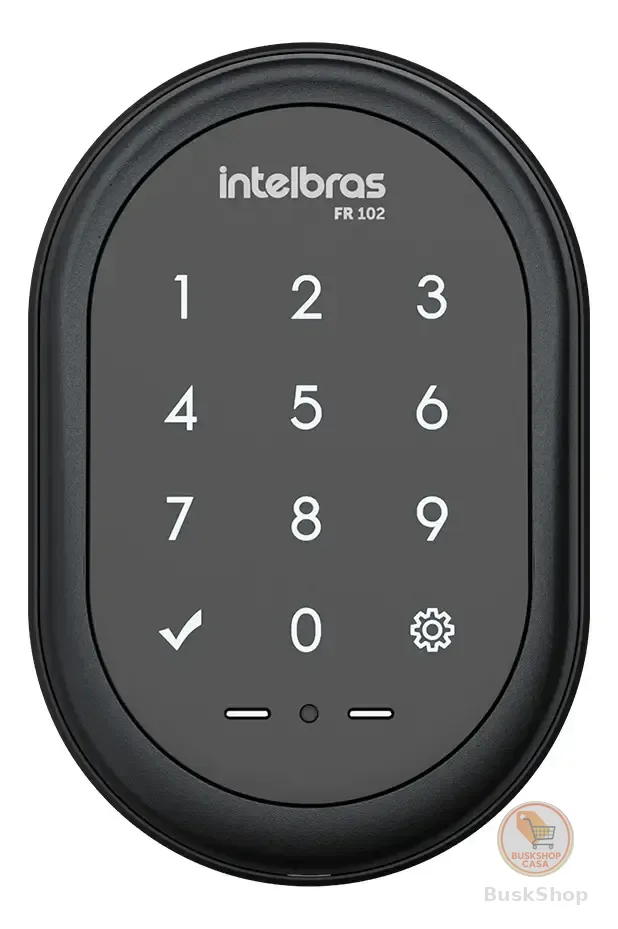 Fechadura Digital De Sobrepor FR 102 Preto Intelbras