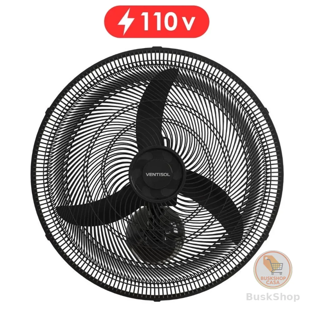 Ventilador De Parede 50 Cm Ventisol new 127V