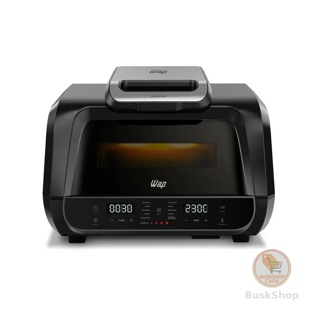 Fritadeira Elétrica Wap Barbecue Smoker Digital 10L 220V