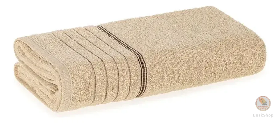 Toalha De Rosto Bressan Grão/bordô Karsten
