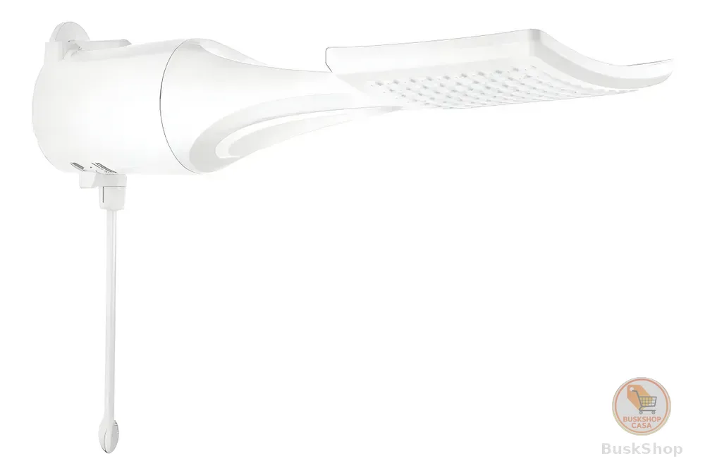 Ducha Loren Shower Ultra Eletronico 5500w Lorenzetti 4t Cor Branco Potência 5500 W