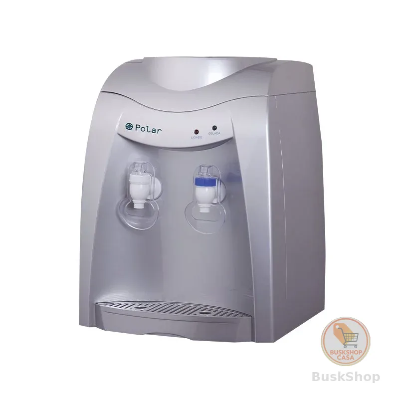 Bebedouro Eletrônico de Água Polar Prata - Natural e Gelada
