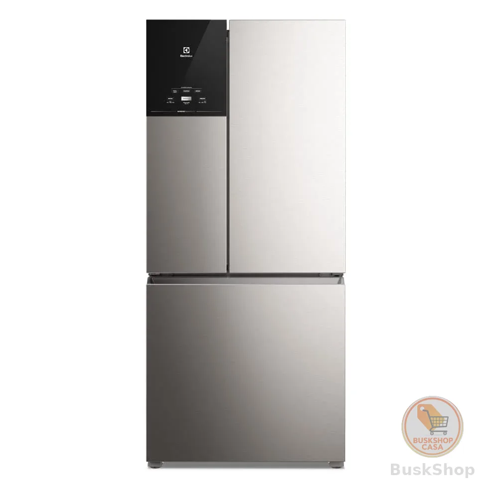 Geladeira Electrolux Frost Free Inverter 590L AutoSense 3 Portas Cor Inox Look (IM8S) - 127V