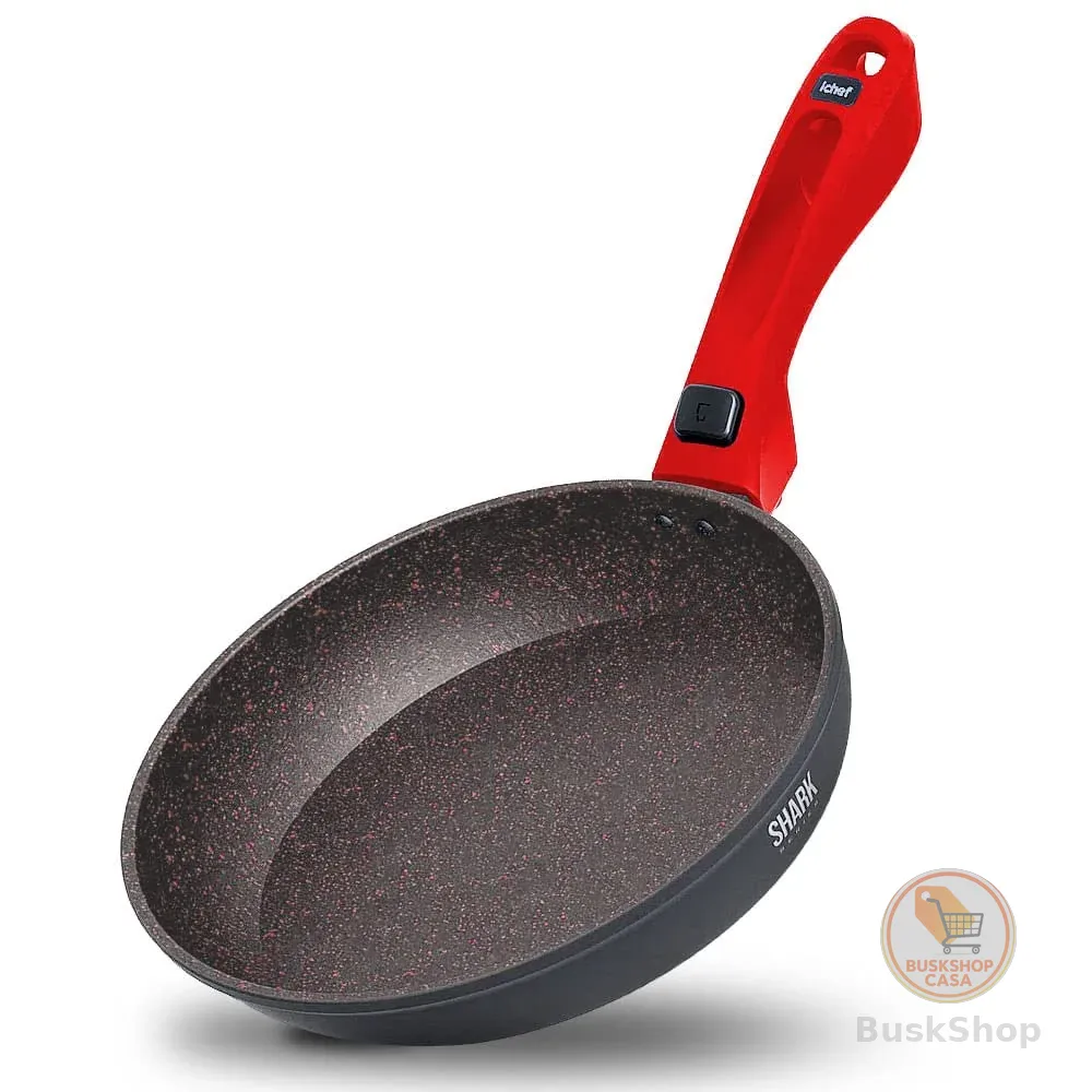 ICHEF POLISHOP Panela Ultra Sauté Grand Shark Series Vermelha de 24cm
