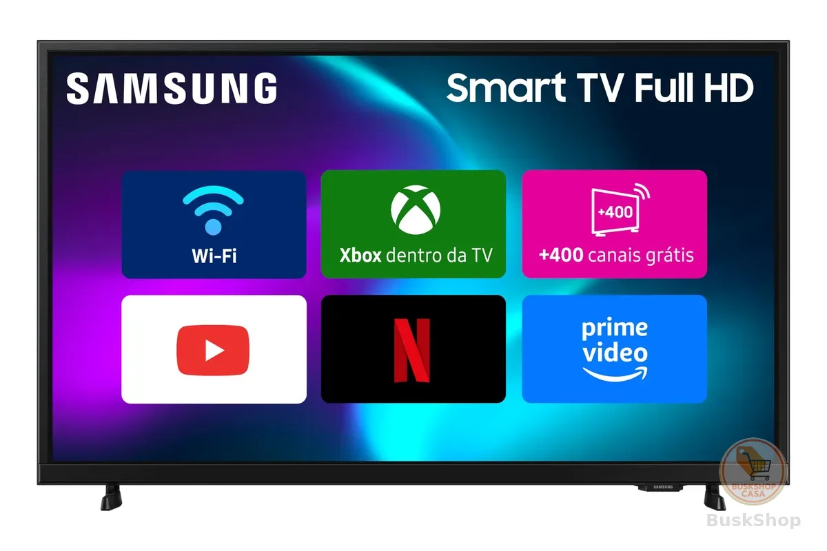 Smart TV 43" Full HD F6000F 2025 Samsung Bivolt