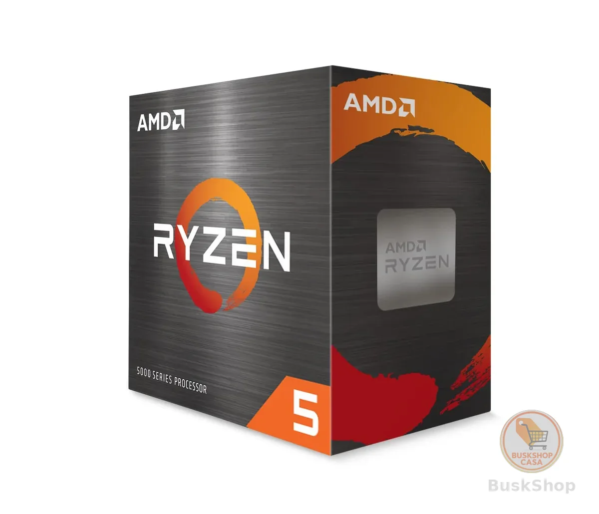 Processador AMD Ryzen 5 5500 100100000457BOX, Cerâmica cinza