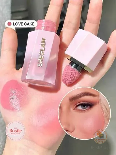 SHEGLAM Color Bloom Blush LíQuido Acabamento Matte-Love Cake Marca De Beleza CosméTicos Maquiagem Para Mulheres E Meninas