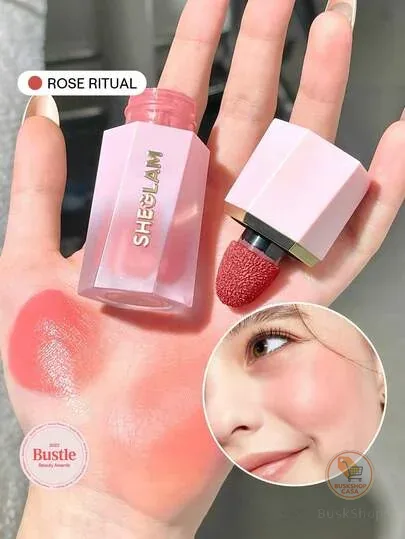 SHEGLAM Color Bloom Blush LíQuido Acabamento Matte-Rose Ritual Marca De Beleza CosméTicos Maquiagem Para Mulheres E Meninas