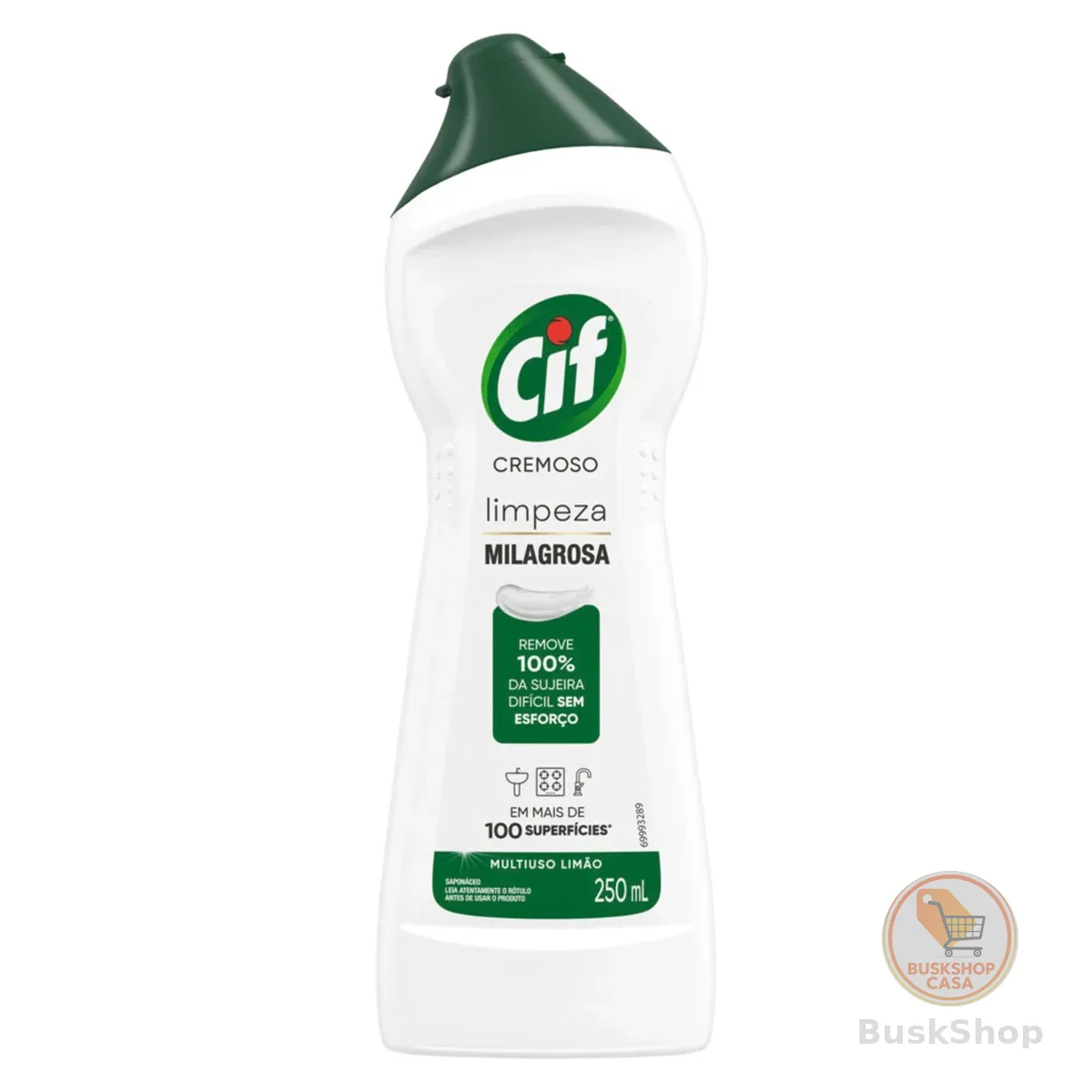 Cif Cremoso Limpeza Milagrosa Remove 100% Da Sujeira 450mL