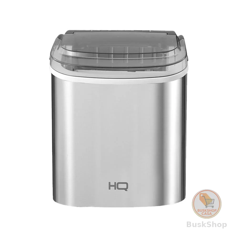 Máquina de Gelo HQ 12kg Turbo Ice Premium Inox HQ-MG12KGDP