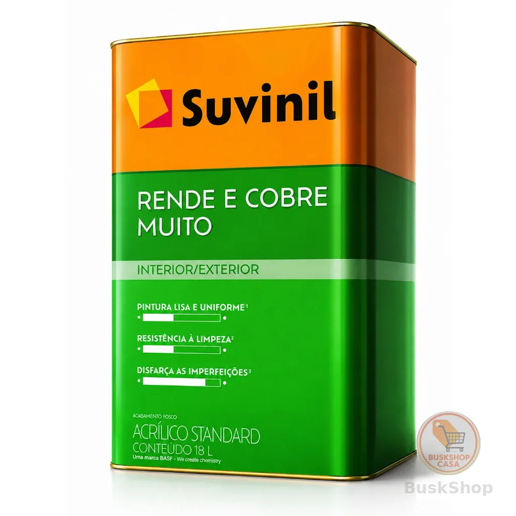 Tinta Rende & Cobre Muito Cores Básicas18L Suvinil