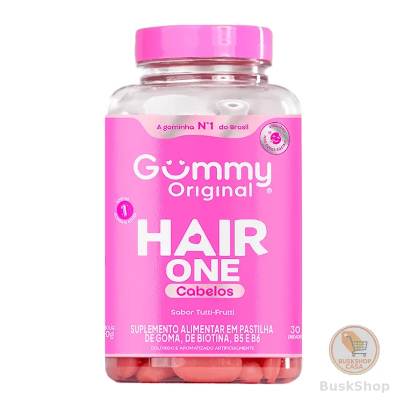 Gummy Original - Hair Suplemento Vitamina Para Cabelo E Unhas Em Goma