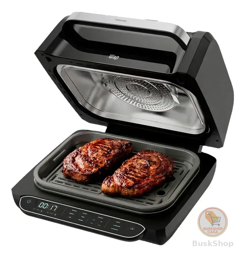 Fritadeira Elétrica Air Fryer 8 em 1 Wap Barbecue Heat Digital Wc Ab1030