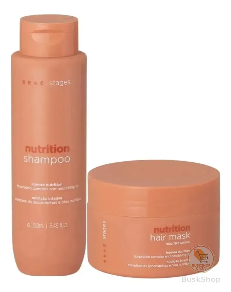Braé Stages Kit Nutrition 2 Produtos (shampoo E Máscara)