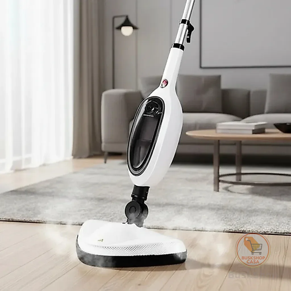 Mop a Vapor 12 em 1 Multifuncional com Acessórios para Limpeza de Pisos, Carpetes e Estofados - No Brasil
