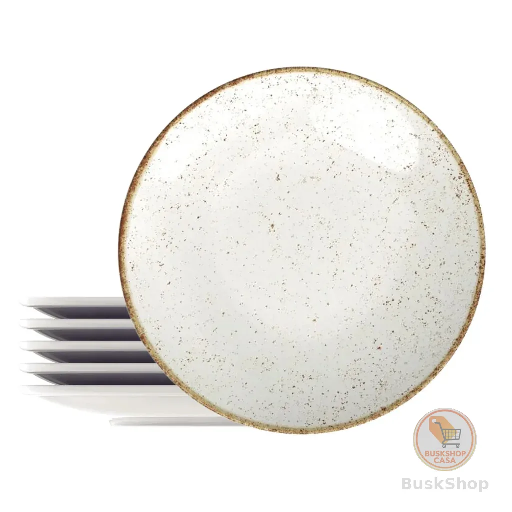 Kit Pratos de Porcelana Tramontina Rustico Decorado