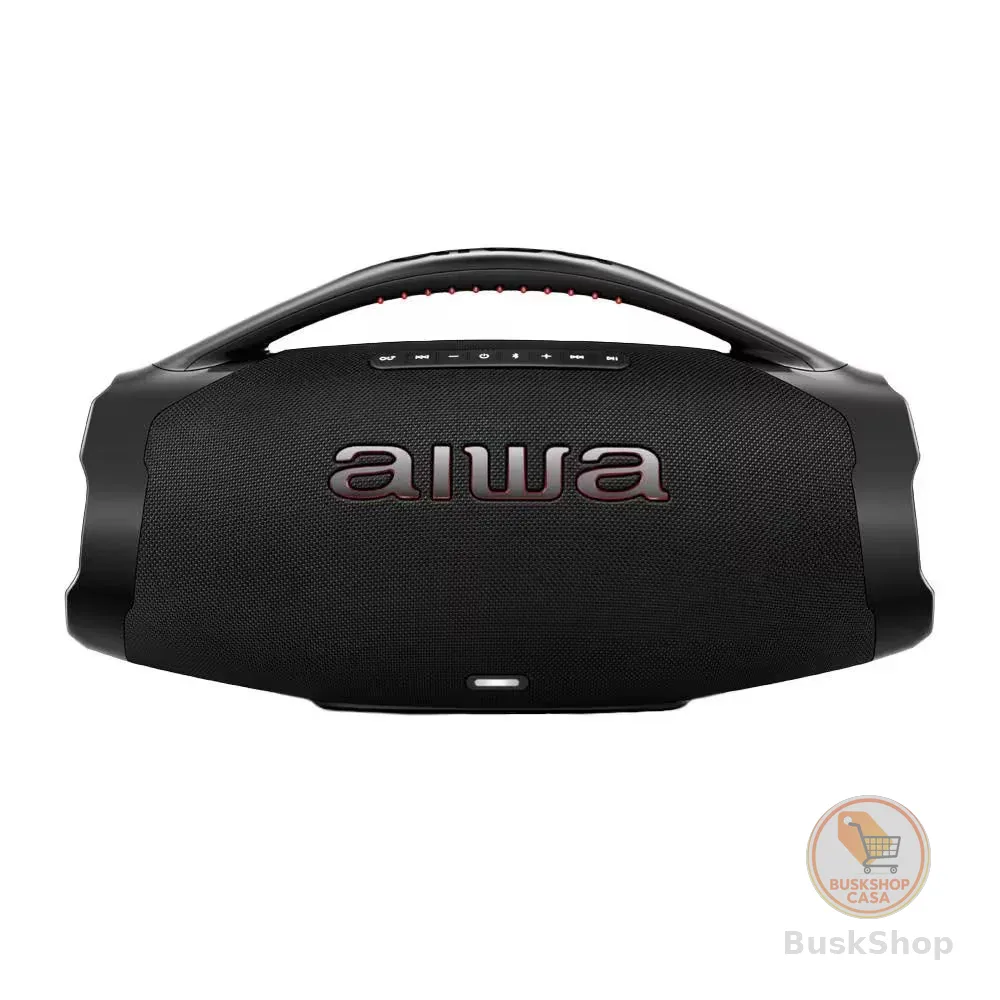 Caixa de Som Bluetooth Aiwa Boombox BS-01B 200W IP66