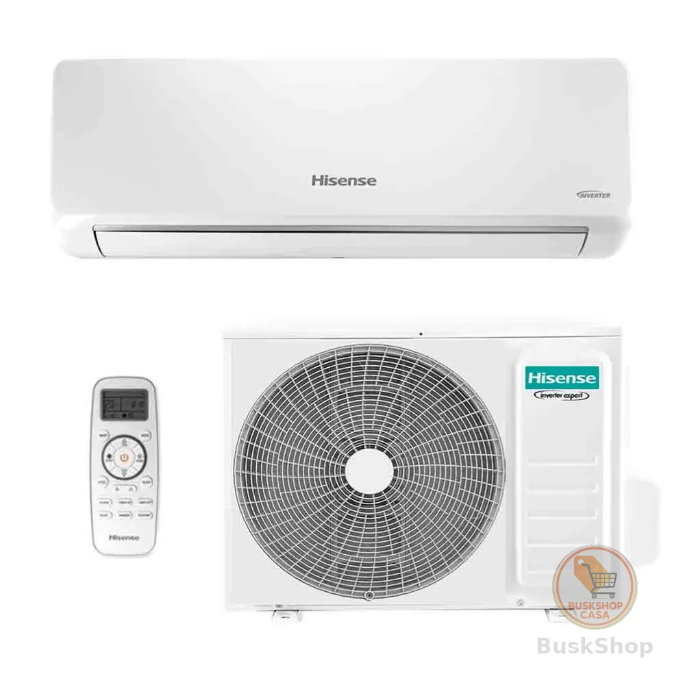 Ar Condicionado Split Inverter Hisense R-32 Hi-wall 9000 Btus Quente e Frio Wi-fi 220v
