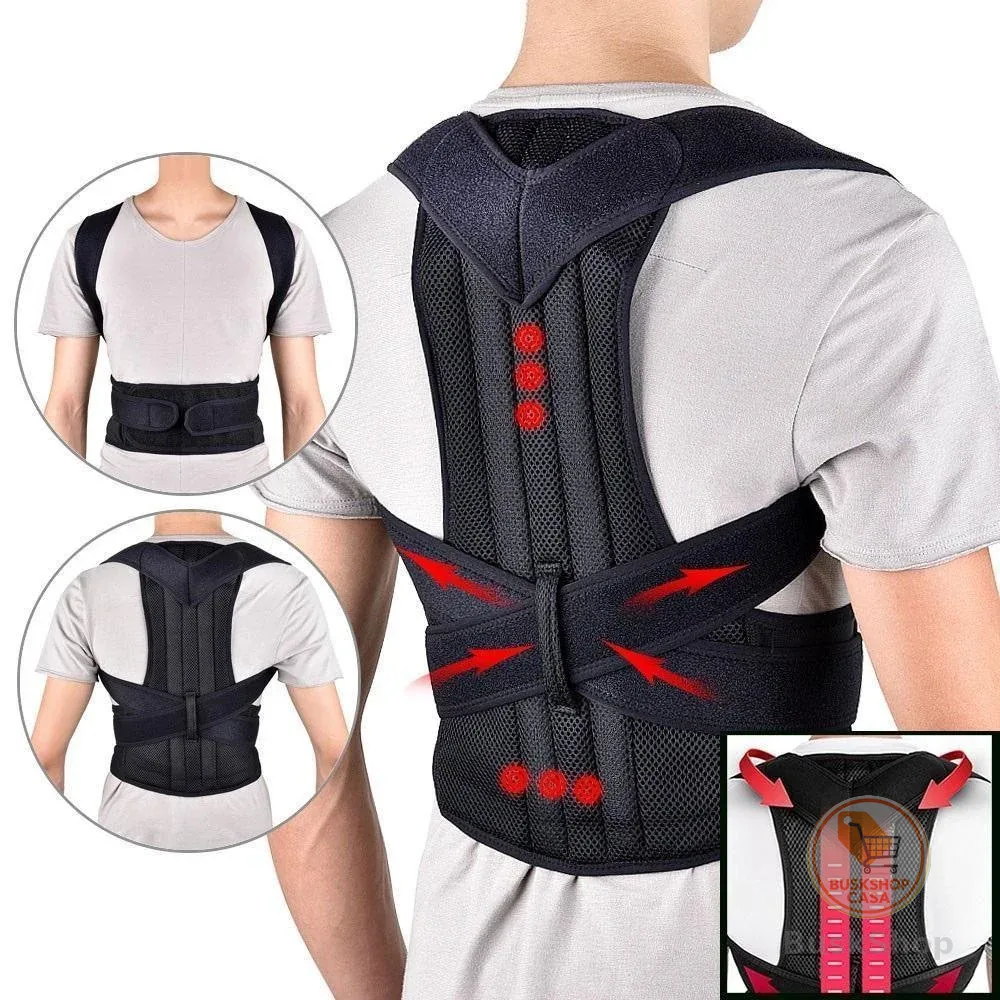 Corretor Postura Cinta Postural Para Coluna Corrigir Postura Protetor Lombar Corretor